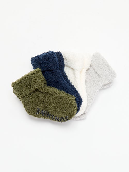 Lot de 4 paires de chaussettes - Kiabi Lot de 4 paires de chaussettes - Kiabi