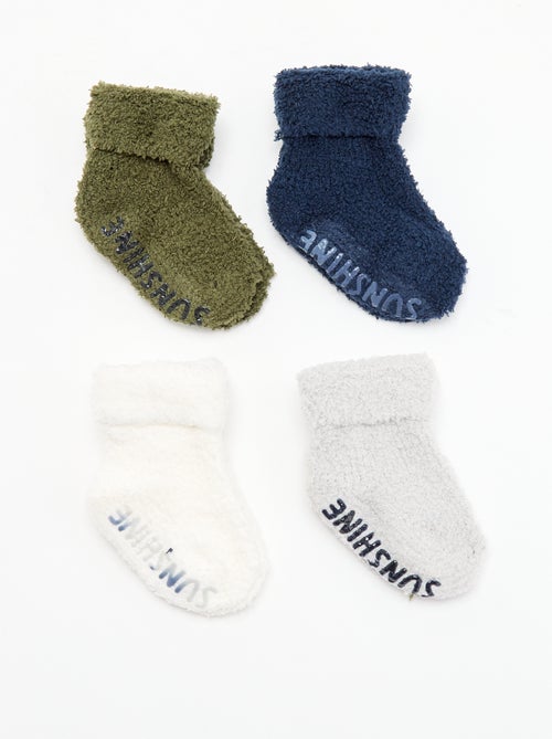 Lot de 4 paires de chaussettes - Kiabi Lot de 4 paires de chaussettes - Kiabi