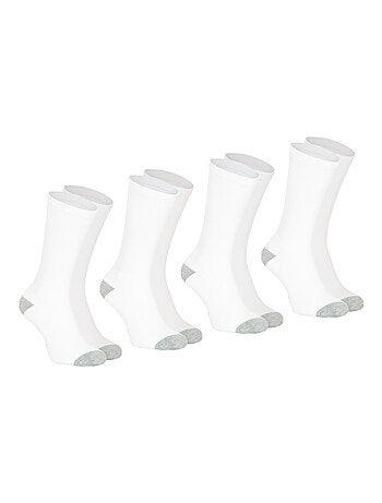 Lot de 4 paires de chaussettes mi-hautes homme Ecopack Sport Athena