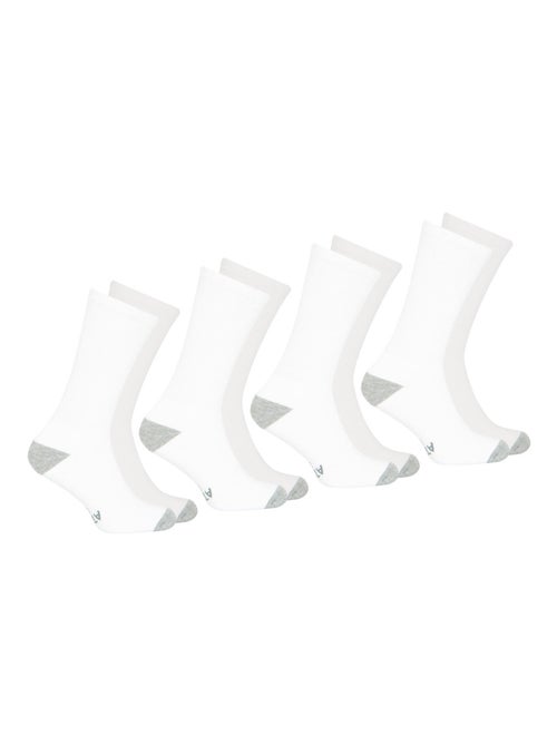 Lot de 4 paires de chaussettes mi-hautes homme Ecopack Sport Athena - Kiabi