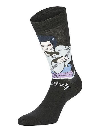 Lot de 4 paires de chaussettes naruto shippuden garçon freegun