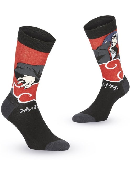 Lot de 4 paires de chaussettes Naruto Shippuden Garçon Freegun - Kiabi