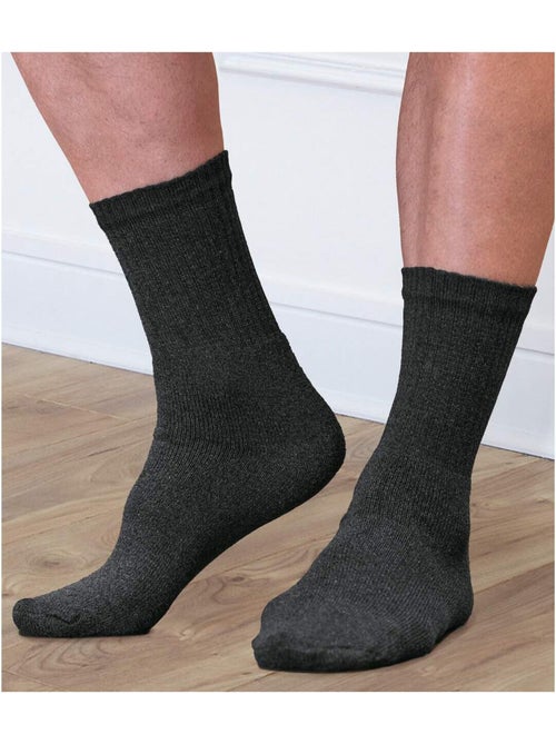 Lot de 4 Paires de Chaussettes Sport Chinées  - ATLAS FOR MEN - Kiabi