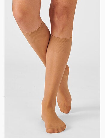 Lot de 4 paires de mi-bas voile 20d - damart
