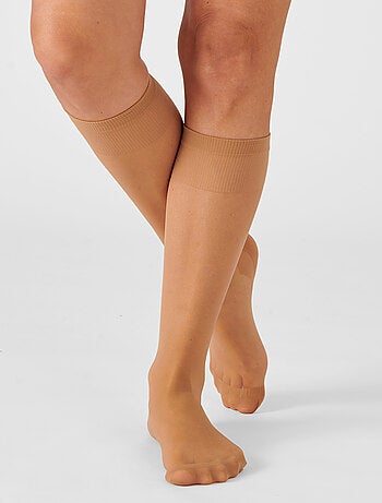 Lot de 4 paires de mi-bas voile 20D - Damart