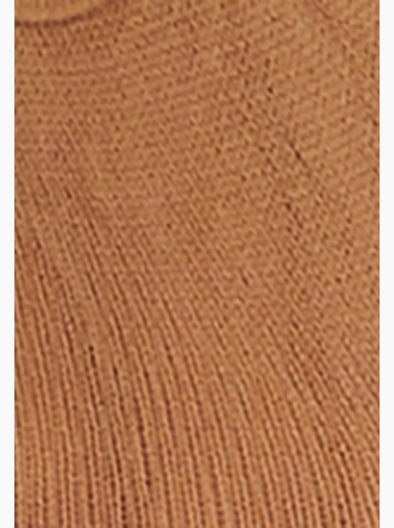 Lot de 4 paires de protège-bas ou pieds 20D - Damart Marron - Kiabi