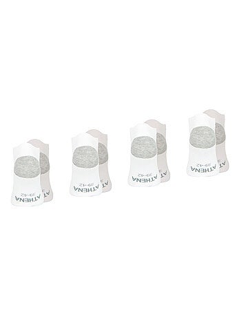 Lot de 4 paires de socquettes homme Ecopack Sport Athena