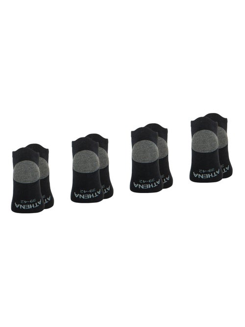 Lot de 4 paires de socquettes homme Ecopack Sport Athena - Kiabi