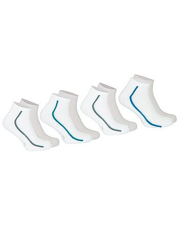 Lot de 4 paires de socquettes homme Odor control Athena