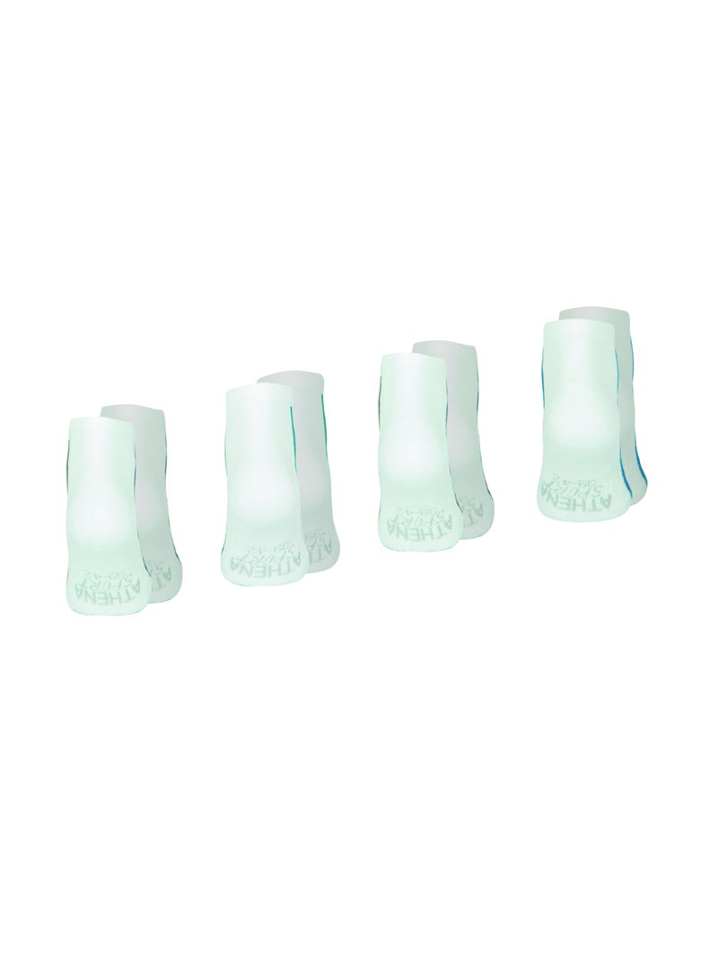 Lot de 4 paires de socquettes homme Odor control Athena Blanc - Kiabi