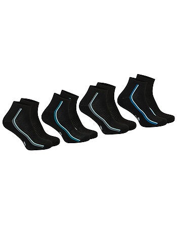 Lot de 4 paires de socquettes homme Odor control Athena