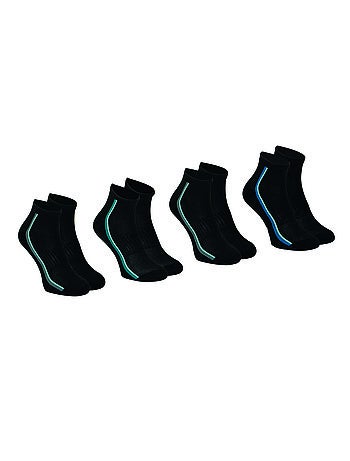 Lot de 4 paires de socquettes homme Odor control Athena
