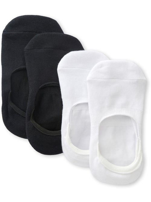 Lot de 4 paires de socquettes invisibles - DAXON - Kiabi Lot de 4 paires de socquettes invisibles - DAXON - Kiabi
