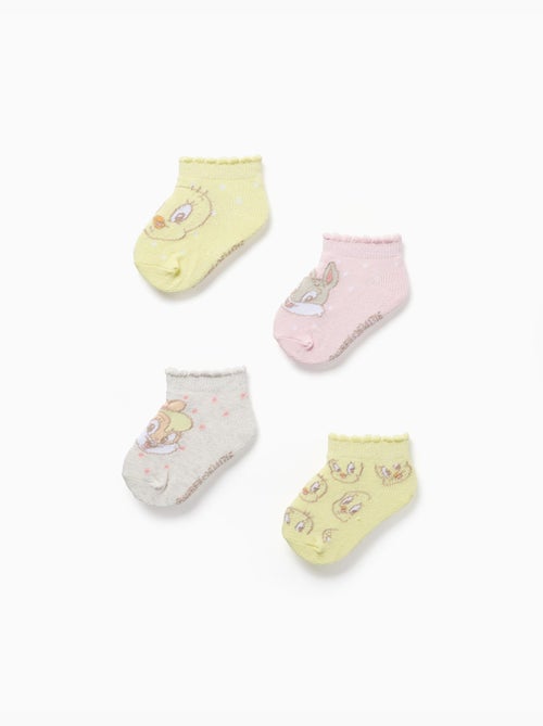 Lot de 4 paires de socquettes Looney Tunes - Kiabi