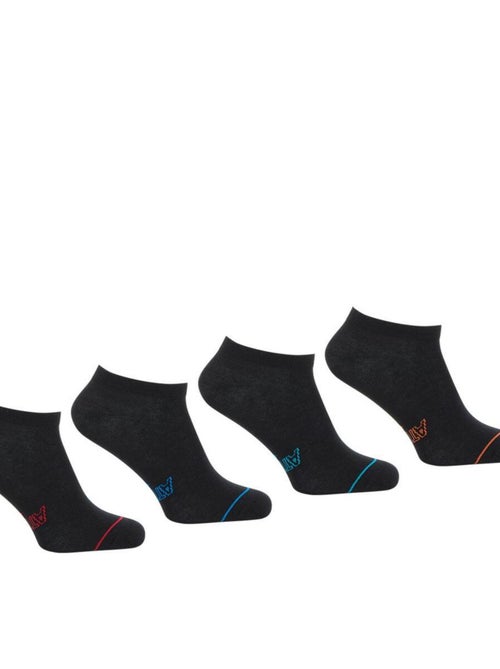Lot de 4 paires de socquettes low cut Eco Pack - Kiabi