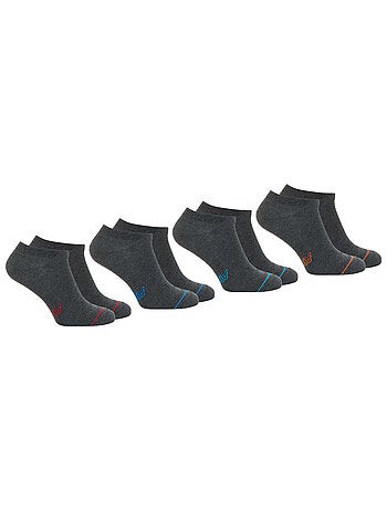 Lot de 4 paires de socquettes low cut Ecopack Athena