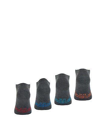 Lot de 4 paires de socquettes low cut Ecopack Athena