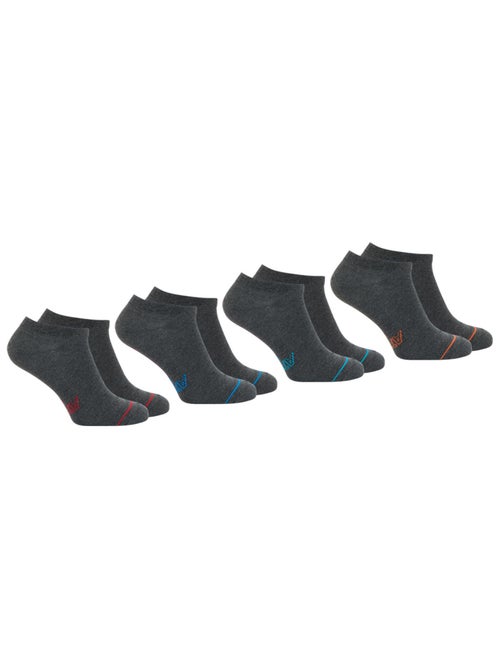 Lot de 4 paires de socquettes low cut Ecopack Athena - Kiabi