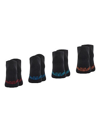 Lot de 4 paires de socquettes low cut Ecopack Athena