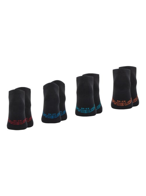 Lot de 4 paires de socquettes low cut Ecopack Athena - Kiabi