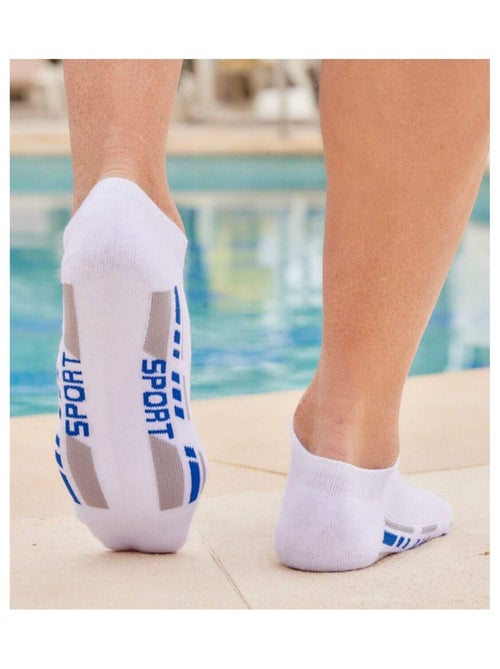 Lot de 4 Paires de Socquettes Sport  - ATLAS FOR MEN - Kiabi