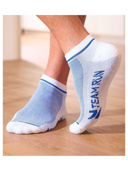 Lot de 4 Paires de SocquettesTeam Run  - ATLAS FOR MEN - Kiabi