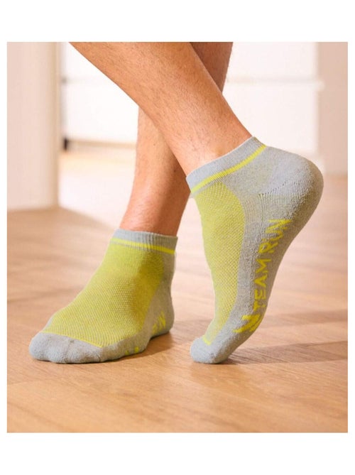 Lot de 4 Paires de SocquettesTeam Run  - ATLAS FOR MEN - Kiabi