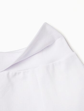Lot de 4 pantalons à pieds en coton