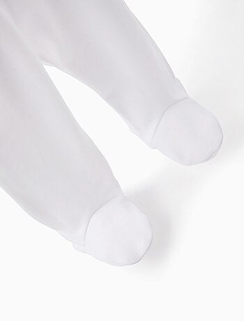 Lot de 4 pantalons à pieds en coton