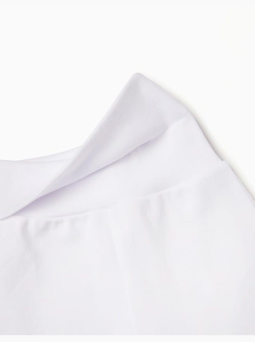 Lot de 4 pantalons à pieds en coton - Kiabi