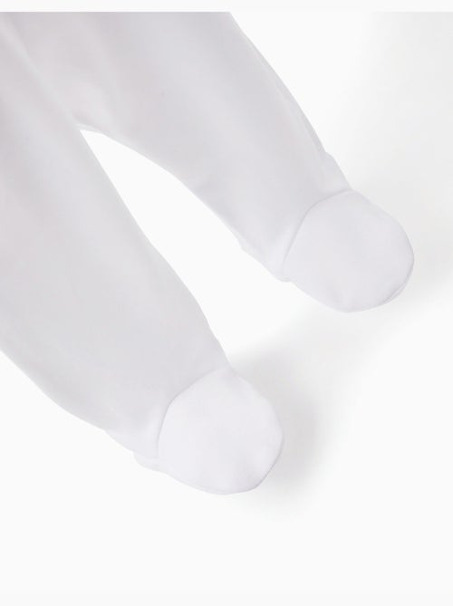 Lot de 4 pantalons à pieds en coton - Kiabi