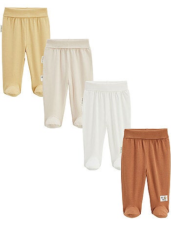 Lot de 4 pantalons bébé Eden