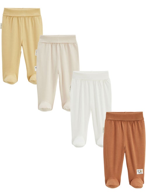 Lot de 4 pantalons bébé Eden - Kiabi