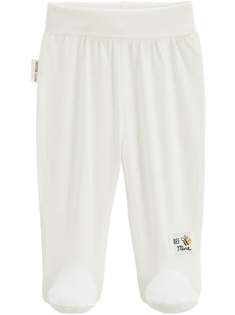 Lot de 4 pantalons bébé Eden Beige - Kiabi