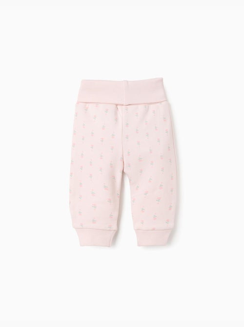 Lot de 4 Pantalons Extra Confortables Flowers - Kiabi