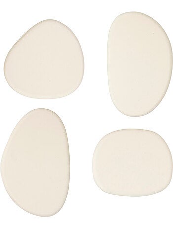 Lot de 4 patères organiques KAREN