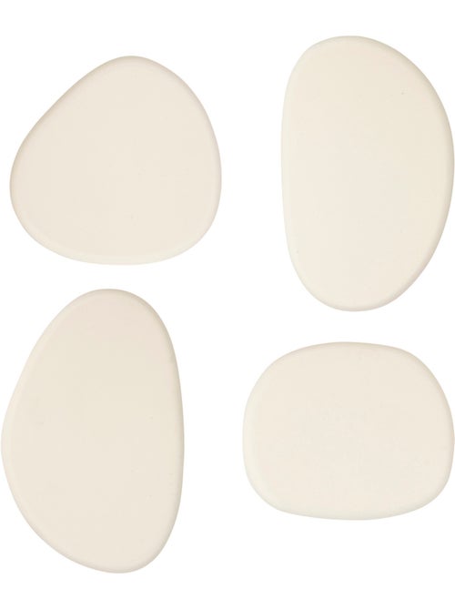 Lot de 4 patères organiques KAREN - Kiabi