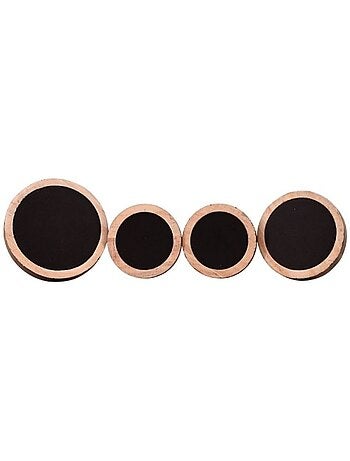 Lot de 4 patères rond