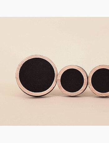 Lot de 4 patères rond