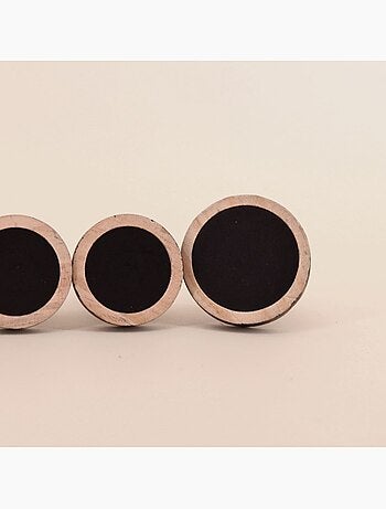 Lot de 4 patères rond