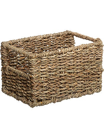 Lot de 4 petits paniers vannerie