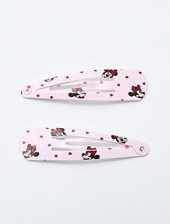 Lot de 4 pinces + 2 élastiques 'Stitch'