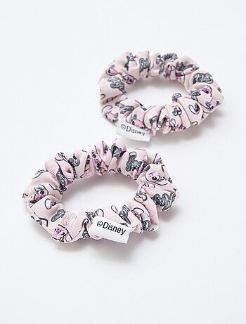 Lot de 4 pinces + 2 élastiques 'Stitch'