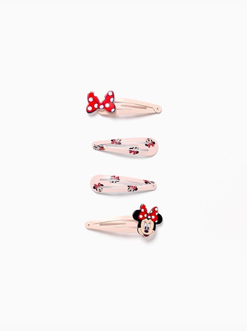 Lot de 4 pinces à cheveux Minnie - Kiabi