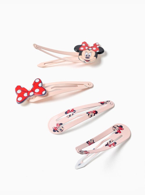 Lot de 4 pinces à cheveux Minnie - Kiabi