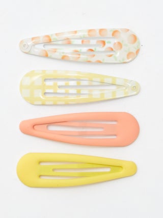 Lot de 4 pinces clic clac