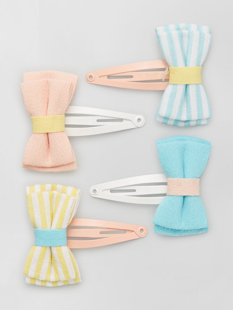 Lot De 4 Pinces à Linge Avec Des Lapins