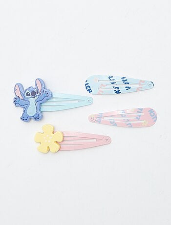 Lot de 4 pinces 'Stitch'