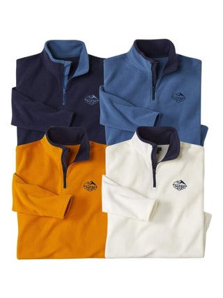 Lot de 4 Polaires Expédition  - ATLAS FOR MEN