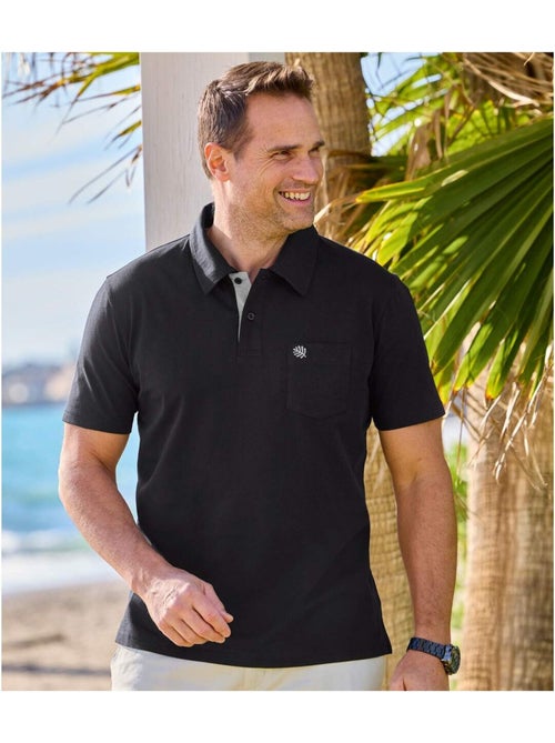 Lot de 4 Polos Pur Coton  - ATLAS FOR MEN - Kiabi